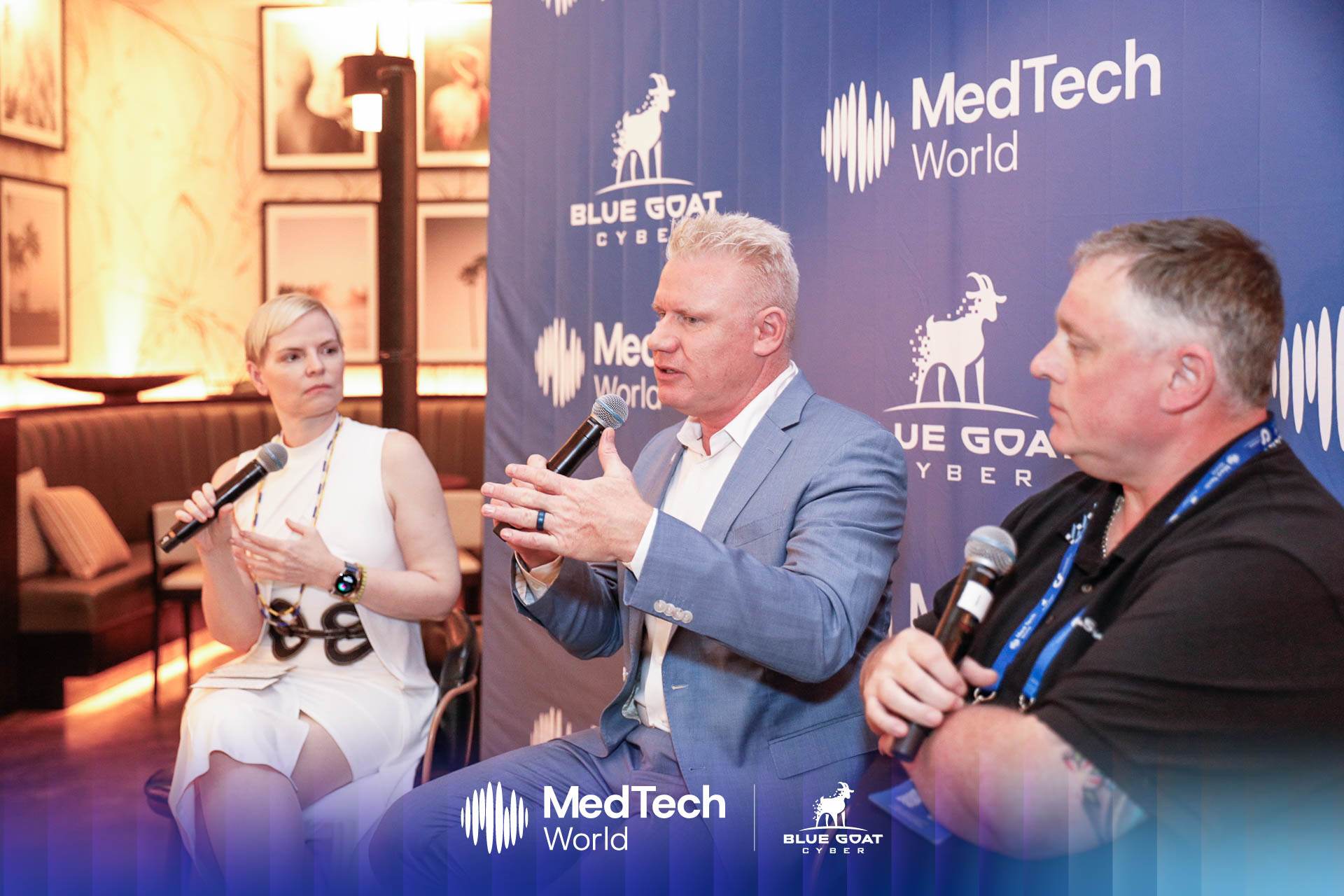 Christian on a MedTech World panel