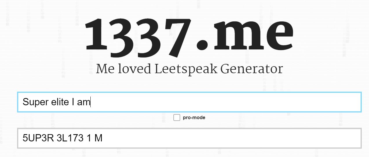 Leetspeak: The History of Hacking Subculture's Native Tongue